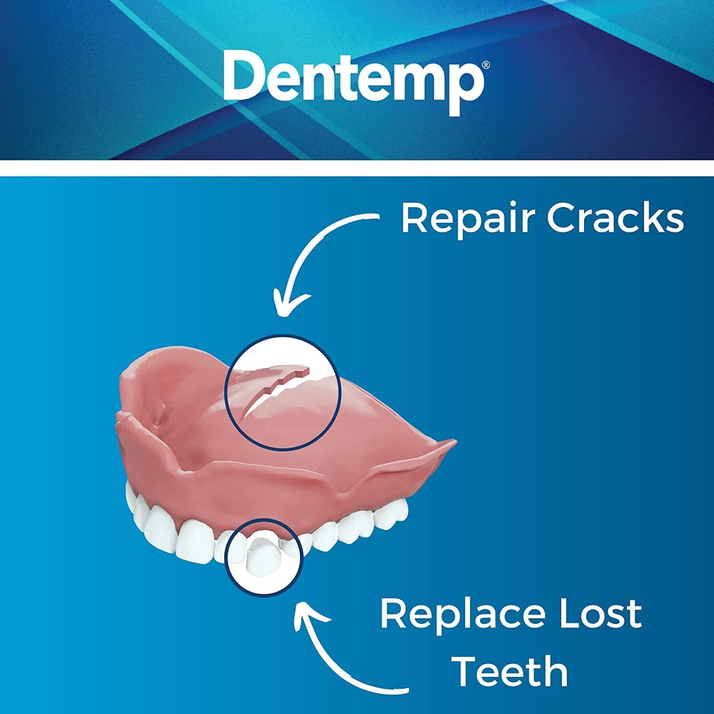 Dentist On Call Repair-It Denture Repair Kit, Zinc Free | 1 Kit