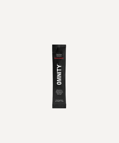 Omnity Electrolyte Hydration Sachets (Black Cherry)