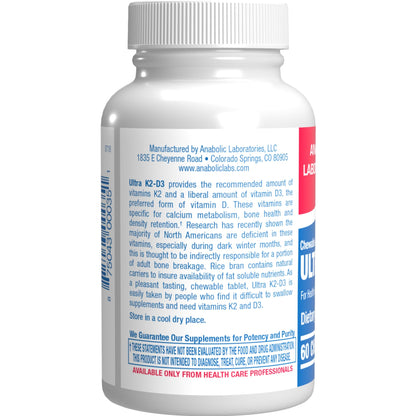Chewable Vitamin D3 K2 2000IU – Bone, Immune & Calcium Support | Cinnamon