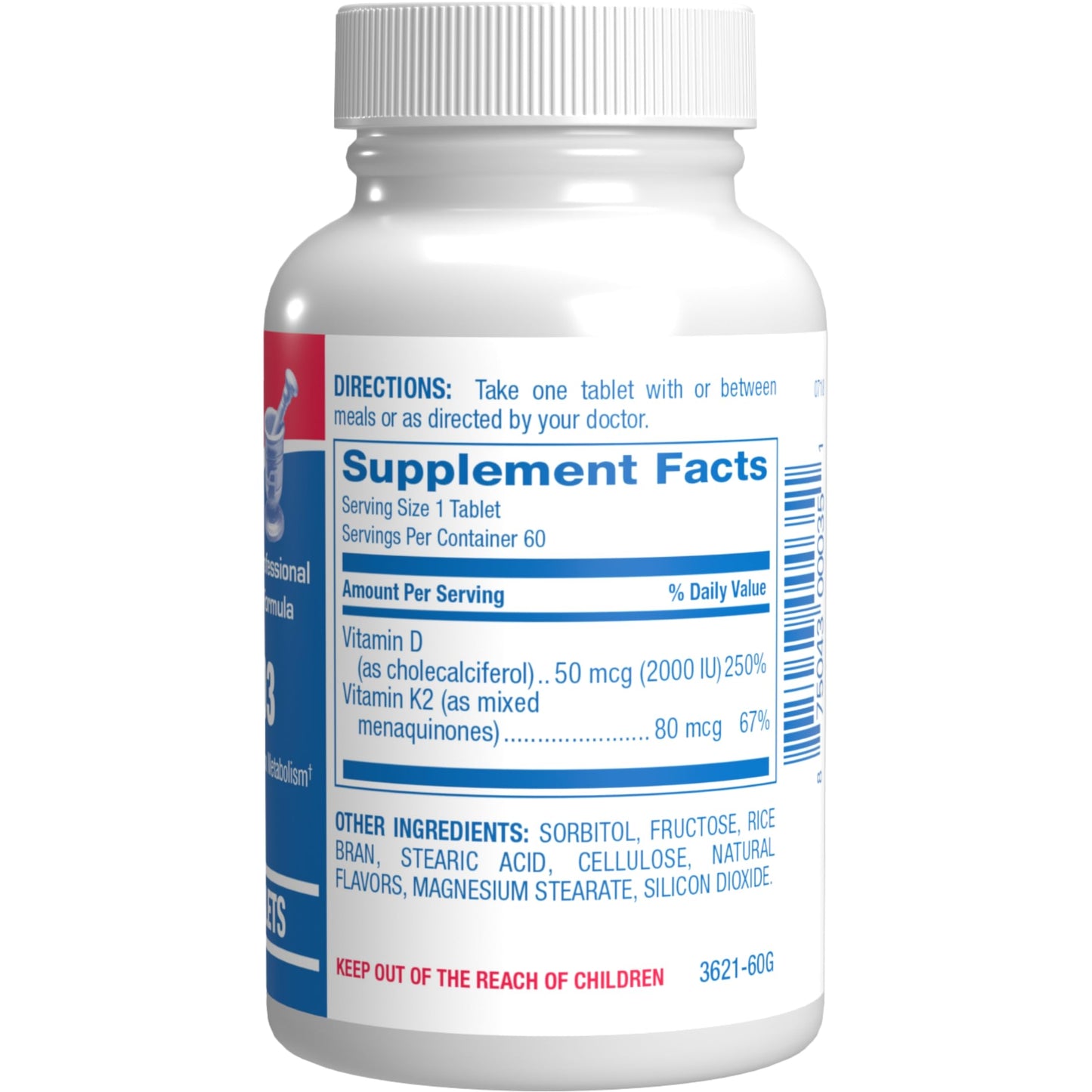 Chewable Vitamin D3 K2 2000IU – Bone, Immune & Calcium Support | Cinnamon