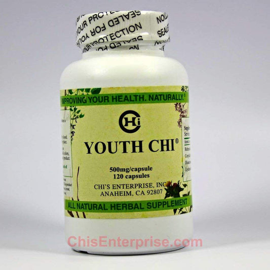 Youth Chi – 120 Capsules | Chi's Enterprise BritishVita | Premium UK Vitamins & Wellness Supplements