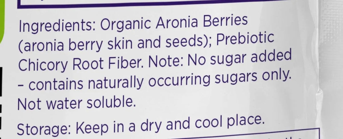 GUT BAR Aronia Powder | Aronia Berry Powder | 52 Servings | Digestive Support & Gut Health BritishVita | Premium UK Vitamins & Wellness Supplements