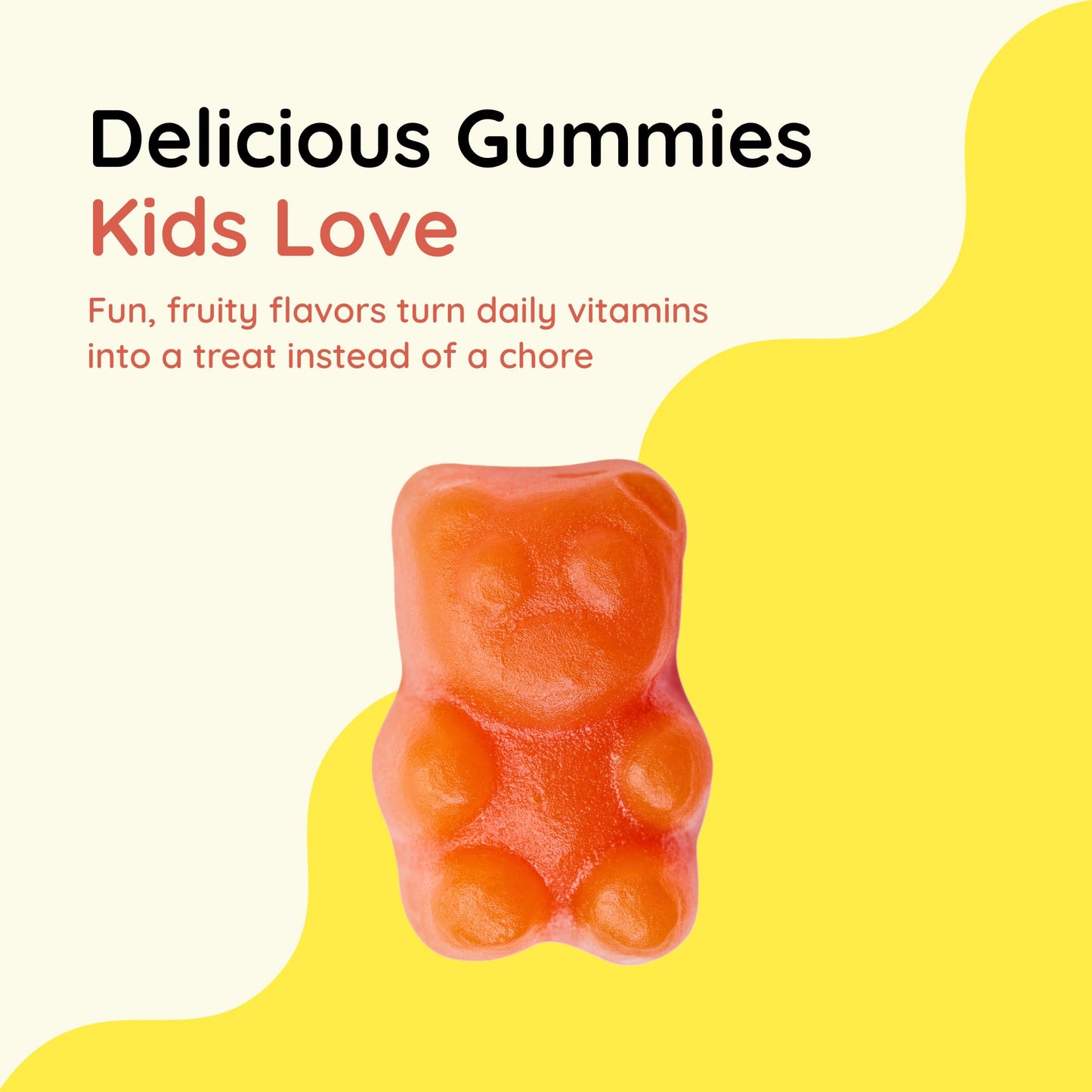 CHILDLIFE ESSENTIALS Multivitamin Gummies for Kids – Sugar Free, DHA & Lutein | 90 Count