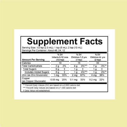 CHILDLIFE ESSENTIALS Zinc Plus for Kids & Toddlers – Immune Support, Mango Strawberry, 4 oz