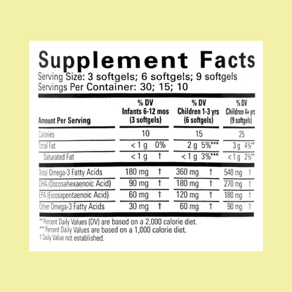 CHILDLIFE ESSENTIALS Pure DHA for Kids - DHA EPA Omega-3 (Natural Berry), 90 Softgels