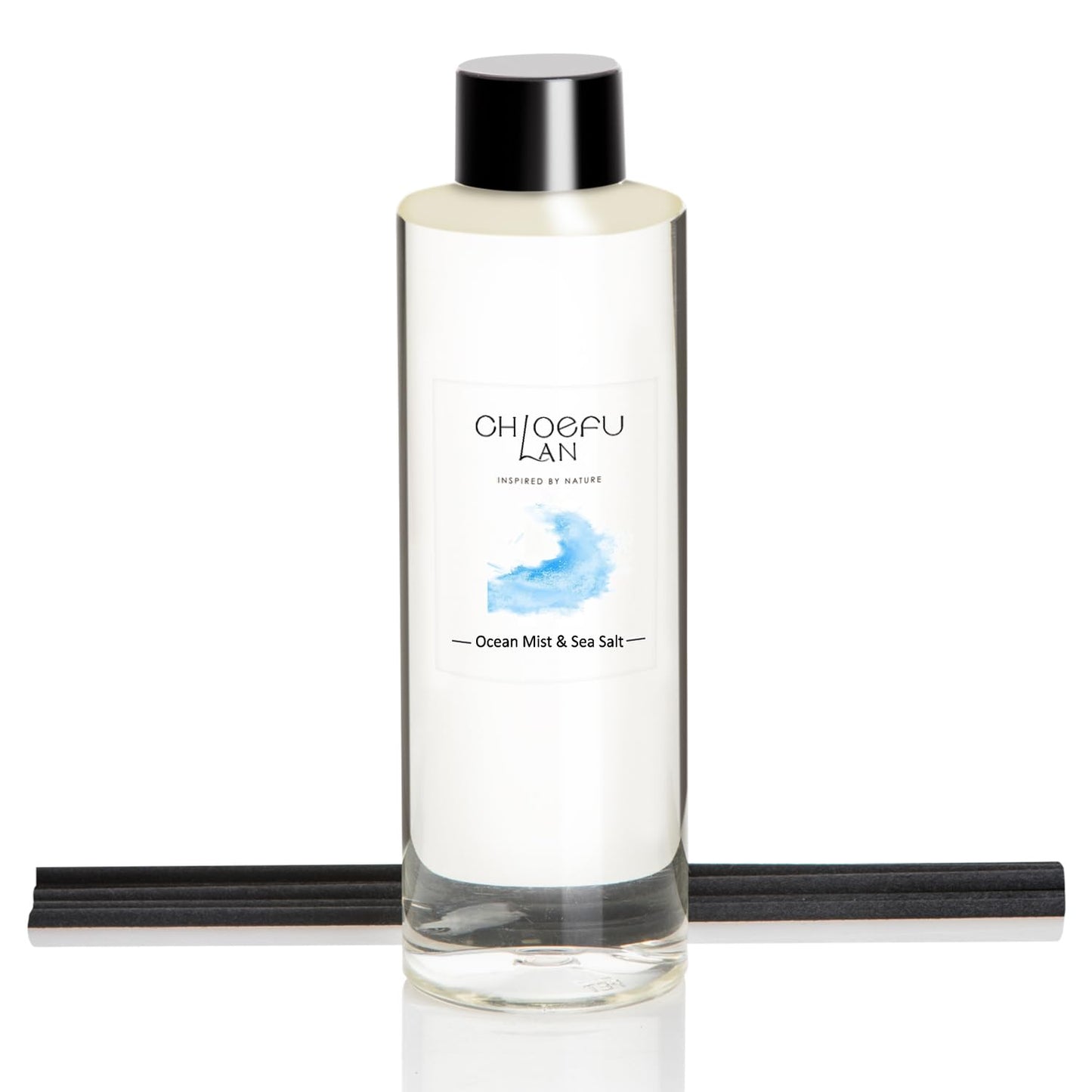 Chloefu LAN Ocean Mist Diffuser Refill – 6.76 fl oz, Sea Salt Scent, Alcohol-Free