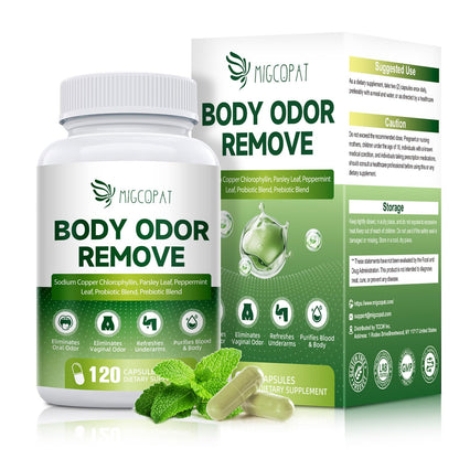 Chlorophyll Body Deodorizing Capsule - 10B CFU Probiotics, 120 Caps