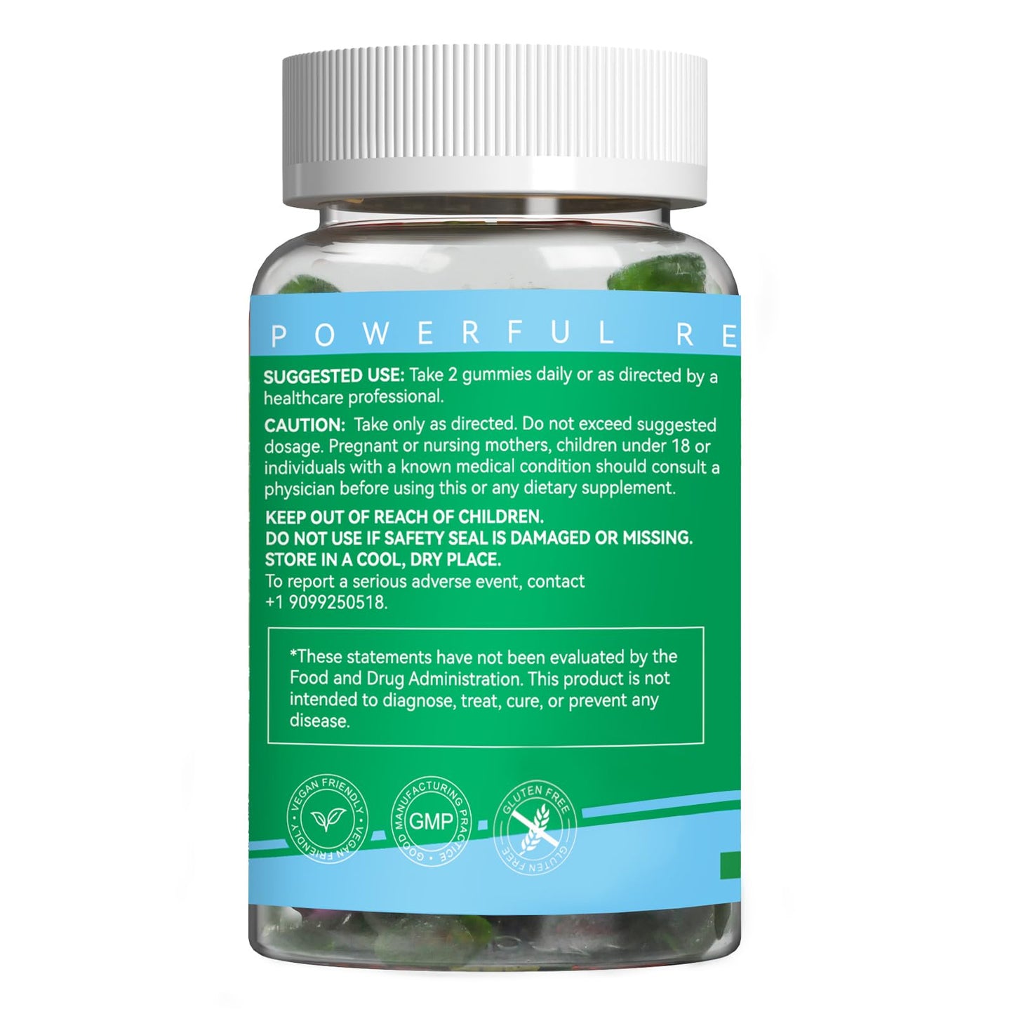 Sugar Free Chlorophyll Gummies with Vitamin B12 & Zinc – Detox, Immune & Digestion Support (60 Count) | Women