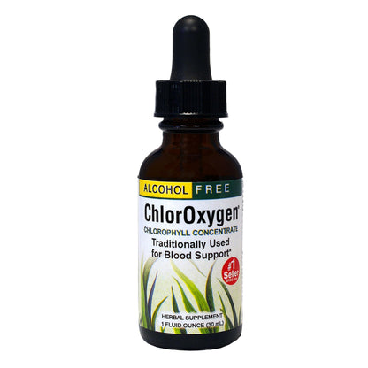 ChlorOxygen Chlorophyll Concentrate by Herbs Etc. – Energy & Blood Health (1 fl oz)