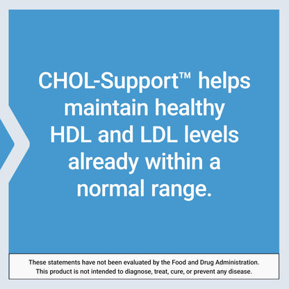 Life Extension CHOL-Support – Supports Healthy Cholesterol & Heart Health | 60 Vegetarian Capsules