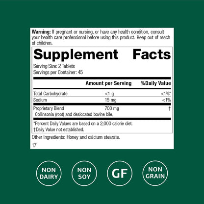 Cholacol Gallbladder Support - Standard Process Inc. | 90 Tablets