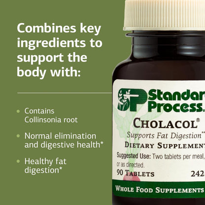 Cholacol Gallbladder Support - Standard Process Inc. | 90 Tablets