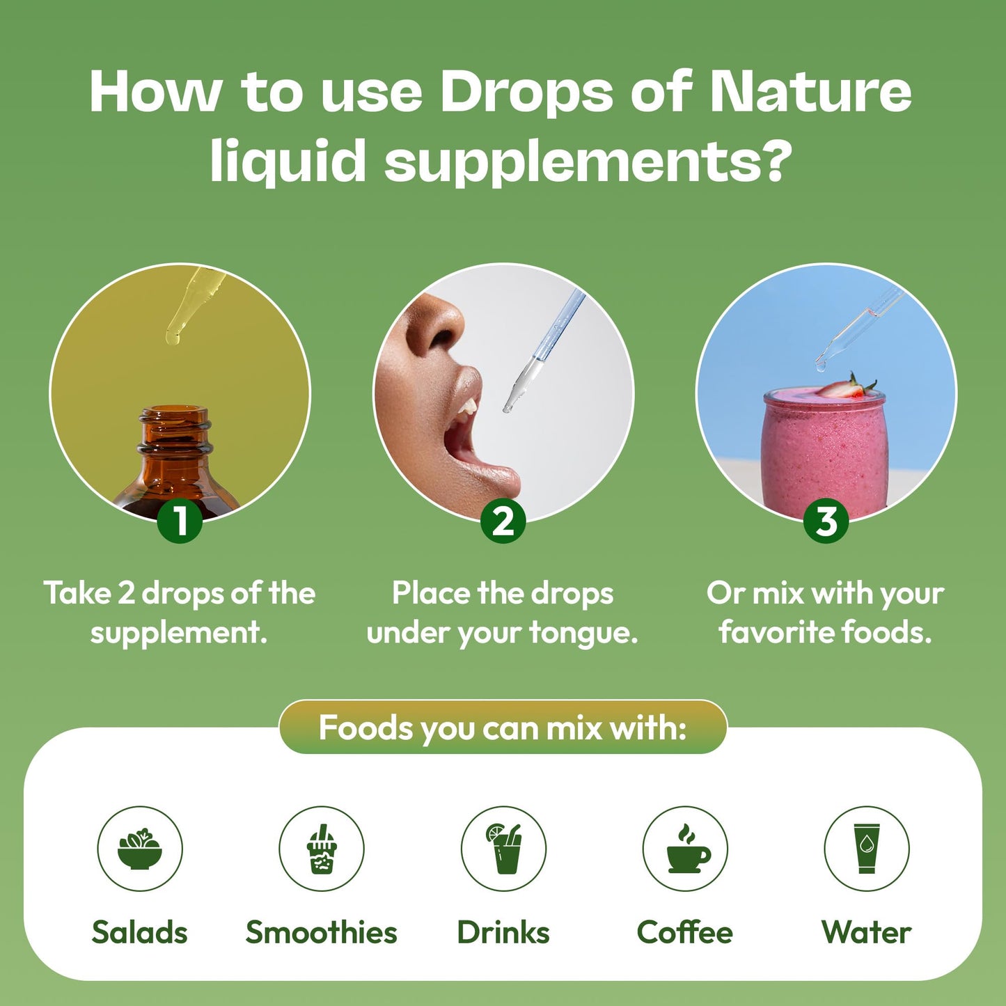 Choline Liquid Drops Supplement – Vegan, Gluten-Free, GMO-Free, Easy Absorption Formula – With Essential Nutrients for Brain Health and Vitality – Complements Inositol Supplements (Mixed Berry, 60 mL)