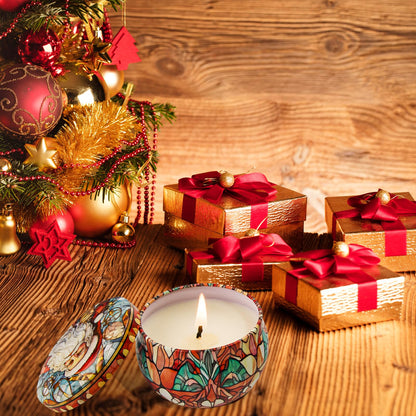12 Pack Christmas Scented Candles Gift Set – 2.5 oz Soy Wax Aromatherapy Candles for Home | Gift for Women