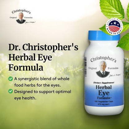 Christopher's Original Formulas Herbal Eye Formula – Eye Vitamins