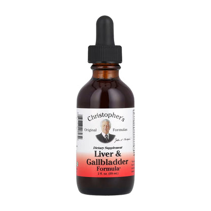 Christopher's Liver & Gallbladder Formula – Detox & Digestive Support (2 fl oz)