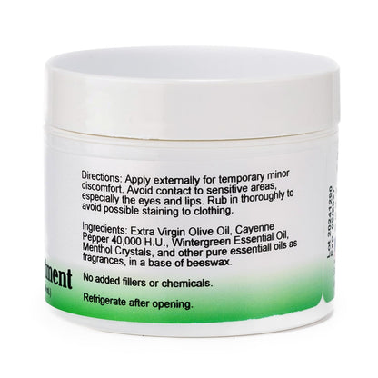 Christopher's Original Formulas Cayenne Heat Ointment - Warming Herbal Topical for Discomfort & Circulation | 2 fl oz