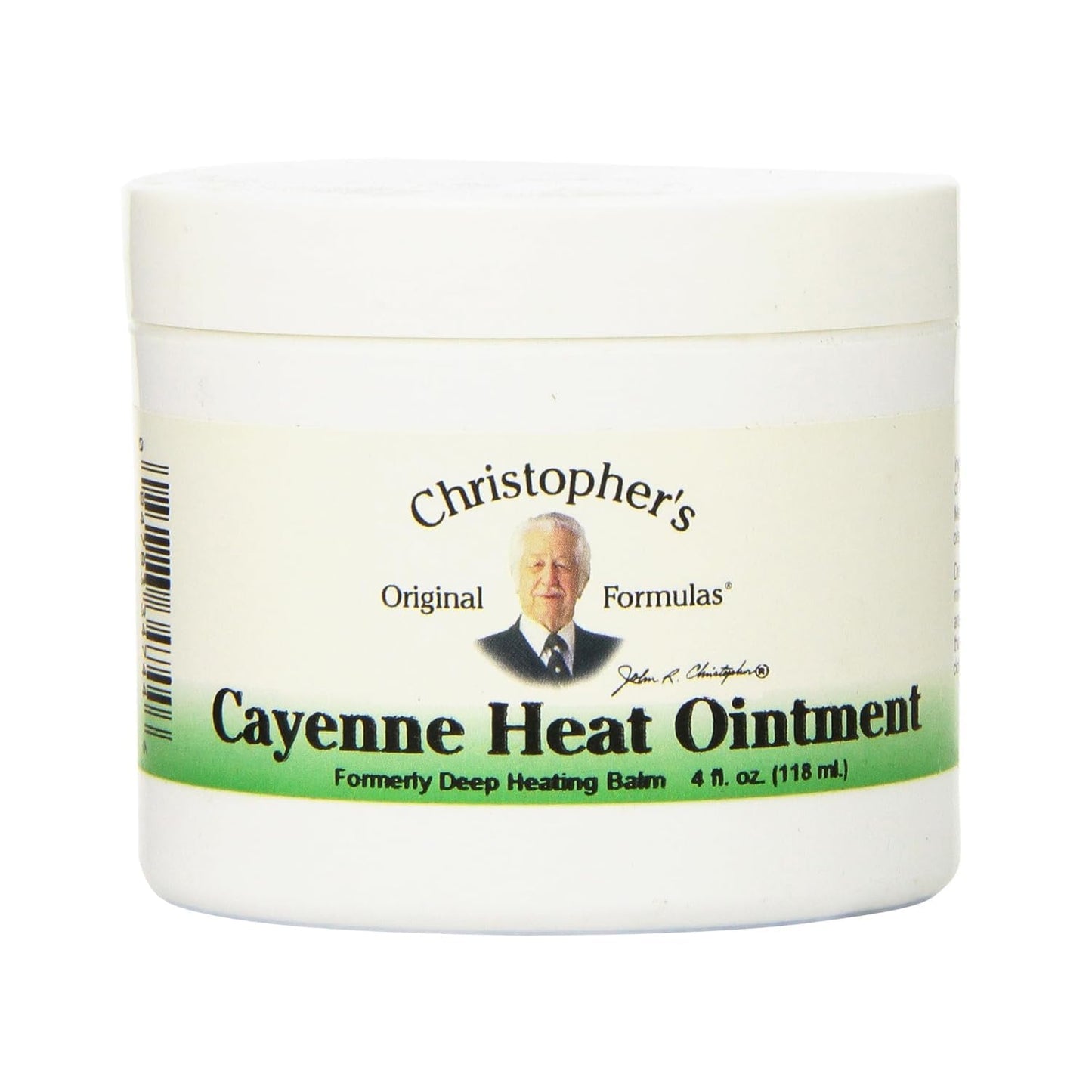Christopher's Original Formulas Cayenne Heat Ointment – Warming Herbal Topical for Discomfort & Circulation (4 fl oz)