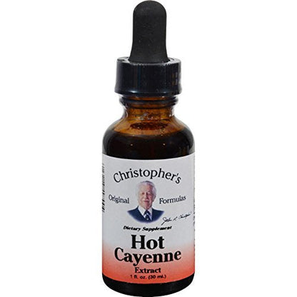 Christopher's Original Formulas Hot Cayenne Extract - 1 fl oz (Pack of 2)