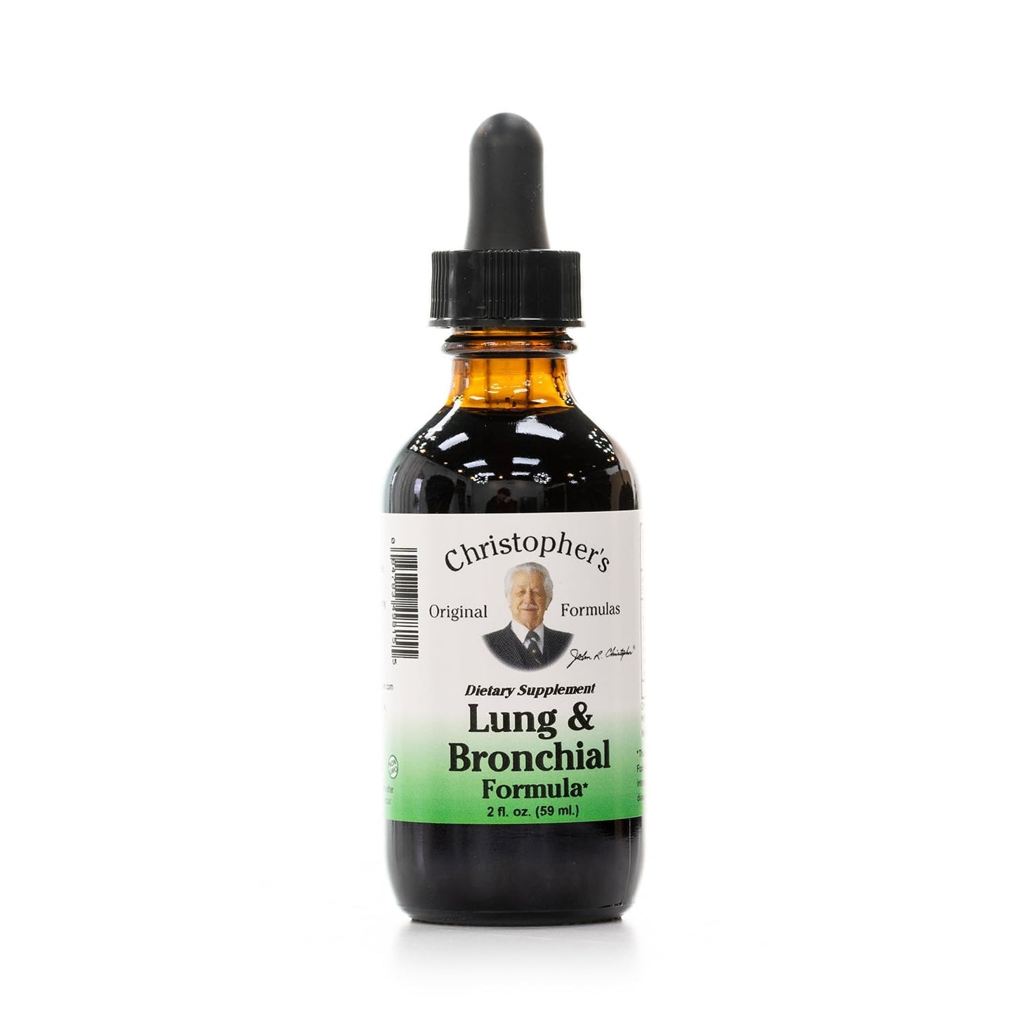 Christopher's Original Formulas Lung & Bronchial Formula | 2 oz Liquid - Natural Respiratory Support