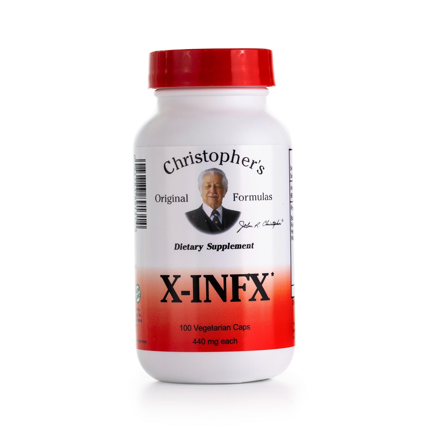 Christopher's Original Formulas X-INFX Formula – Natural Immune Support, 100 Caps