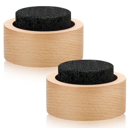 Chunful 2 Pcs Lava Rock Diffuser – Passive Essential Oil Diffusers