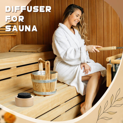Chunful Lava Rock Passive Diffuser - Small Space Aromatherapy