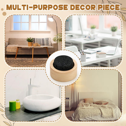 Chunful 2 Pcs Lava Rock Diffuser – Passive Essential Oil Diffusers