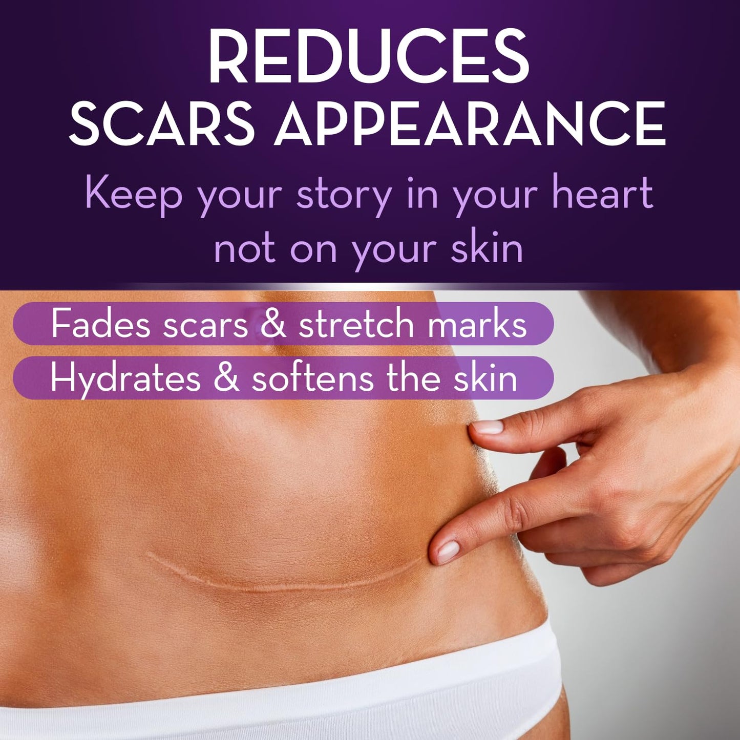 Cicatricure Advanced Scar Gel for Face & Body - Visible Results in 2 Weeks | Scar Treatment for Surgical, Acne, Burns, Stretch Marks | Pack of 2