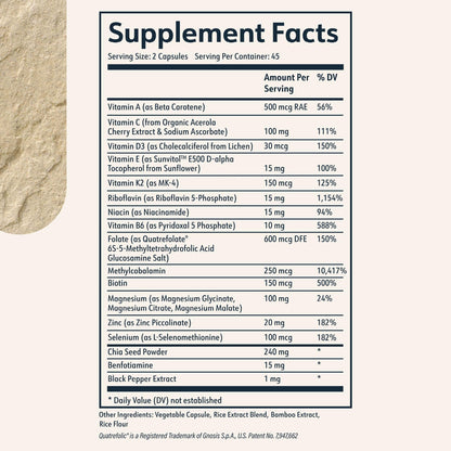Cielo Rise Multivitamin for Women & Men – Complete Daily Nutrition (45 Day Supply) | Vitamins A, C, D3, E, K2 + Magnesium