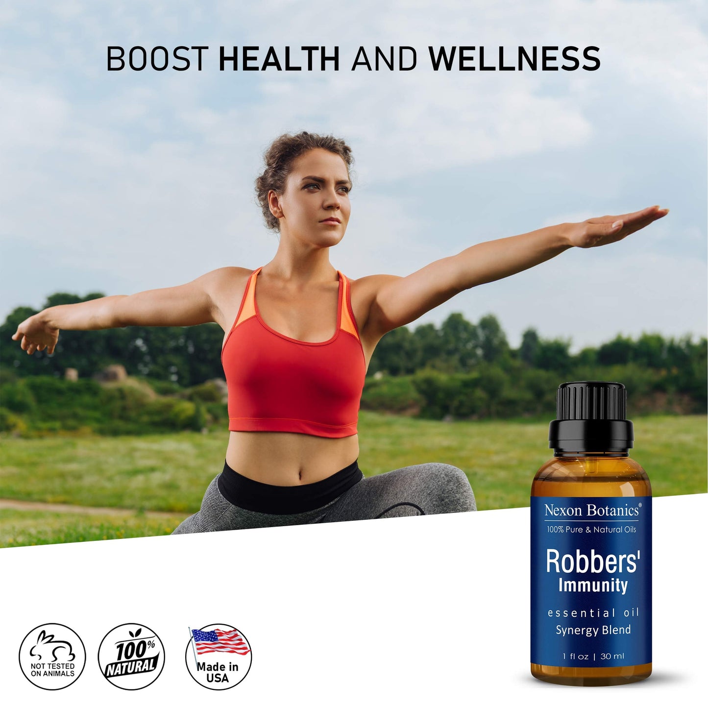 Robbers' Immunity Essential Oil Blend 30 ml | Nexon Botanics
