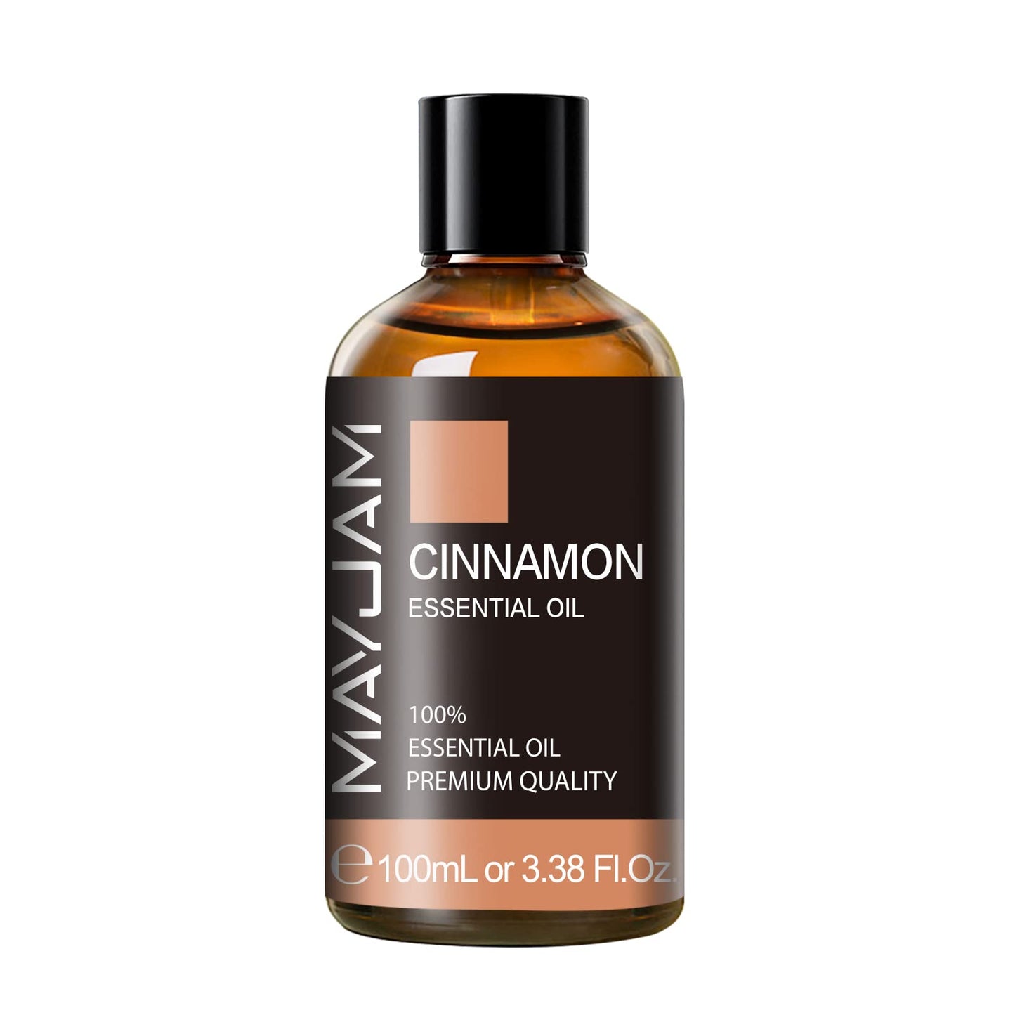 Cinnamon Essential Oil, MAYJAM Pure Essential Oils, 3.38FL.OZ Cinnamon Oil, Perfect for Diffusers Aromatherapy