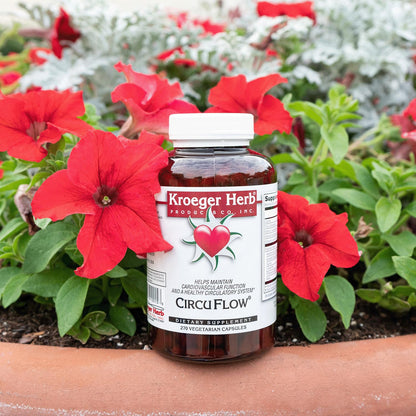 Circu Flow Hawthorn Heart Support – 270 Capsules, Made in USA, Non-GMO