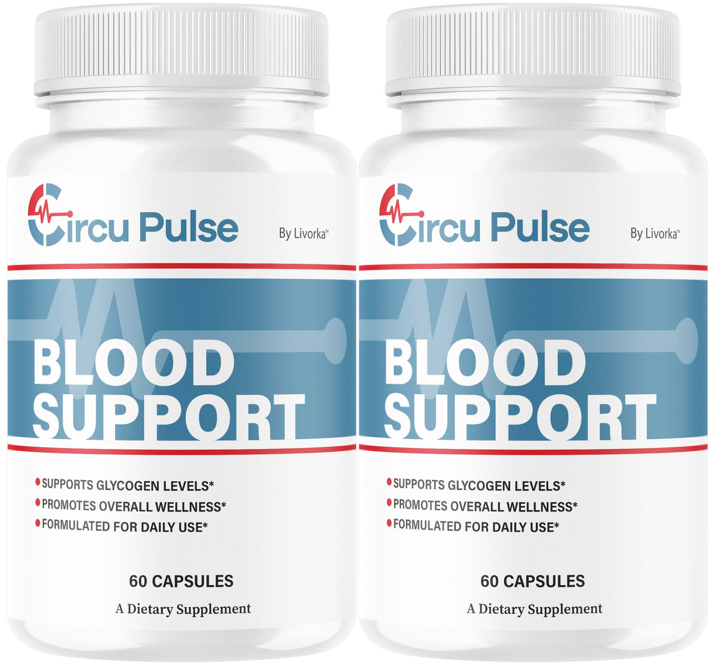 (2 Pack) CircuPulse Capsules - Official CircuPulse Blood Support Pills, Max Strength