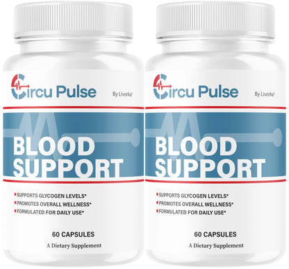 (2 Pack) CircuPulse Capsules - Official CircuPulse Blood Support Pills, Max Strength