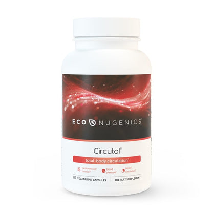 EcoNugenics Circutol: Nattokinase, L-Carnitine & Hawthorn – Heart Health (60 Capsules)