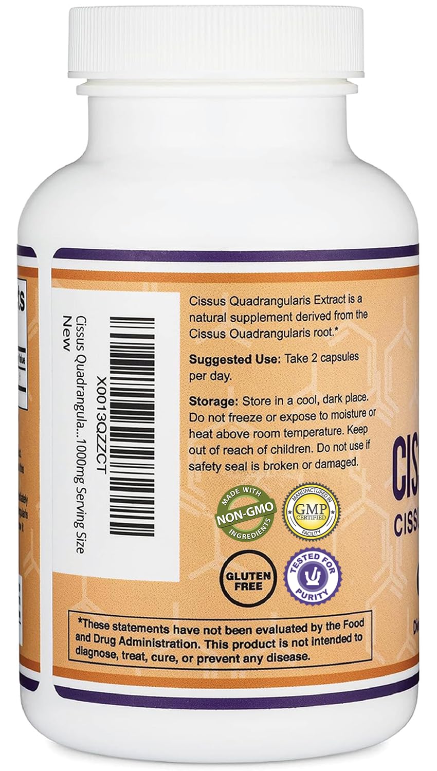 Cissus Quadrangularis Super Extract 150 Caps – Non-GMO GF