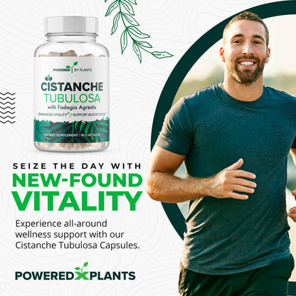 Cistanche Tubulosa with Fadogia Agrestis – Powered X Plants, 90 Servings