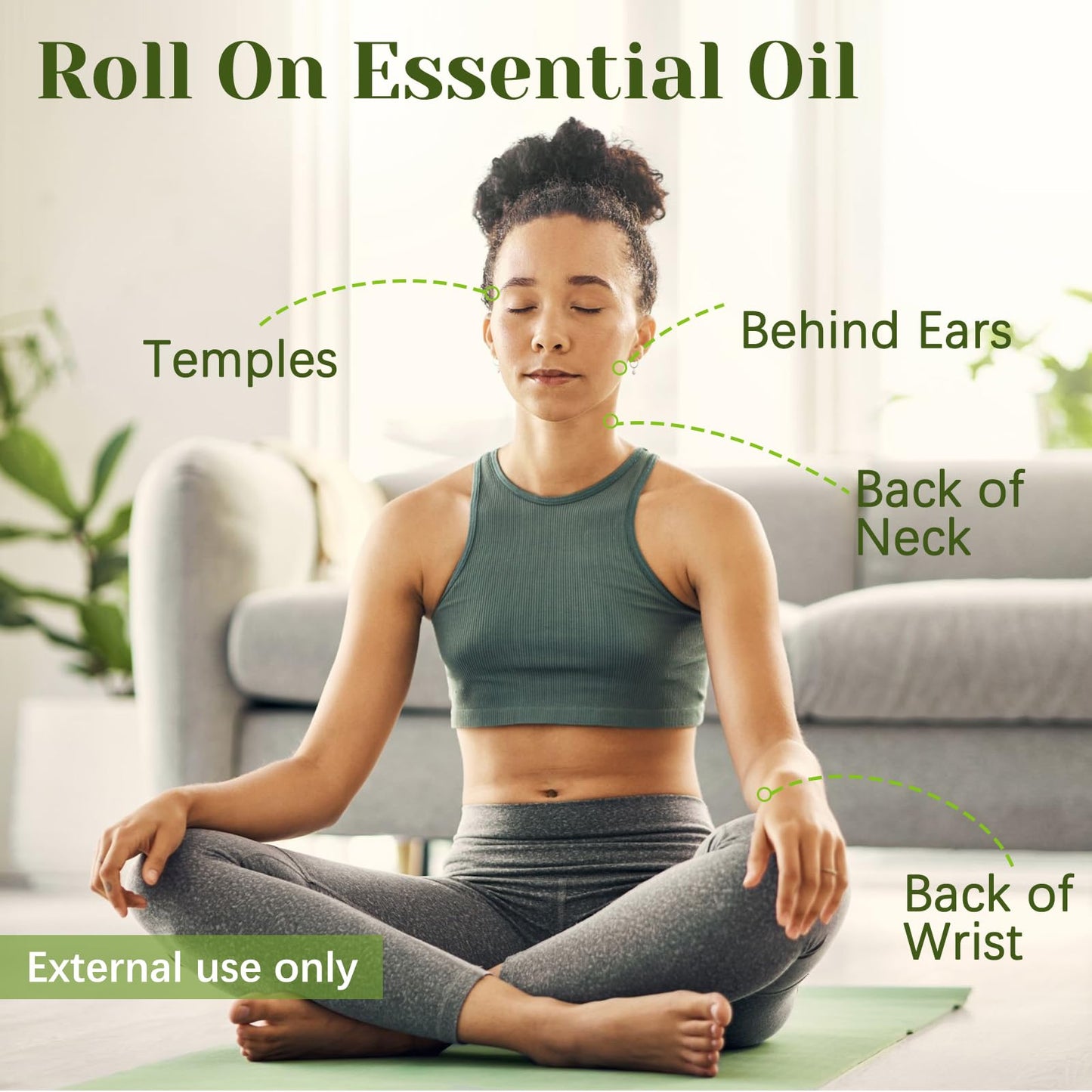 Citronella Essential Oil Roll-On | Citronella Oil for Skin & Relaxation Gift