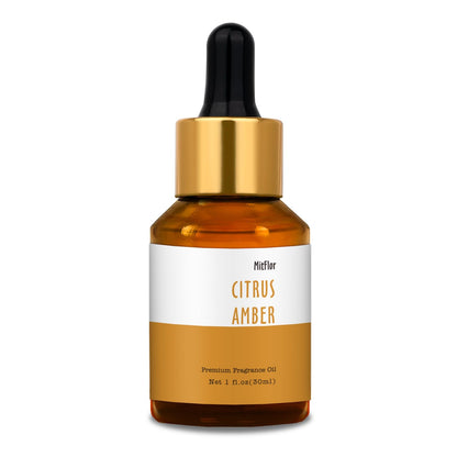 Citrus Amber Fragrance Oil – MitFlor Hotel Collection (30ml) | Premium Diffuser Oil