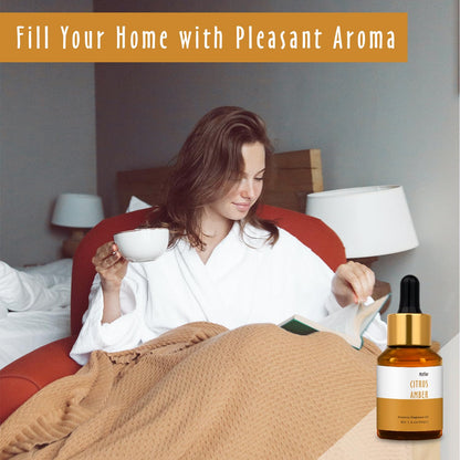 Citrus Amber Fragrance Oil – MitFlor Hotel Collection (30ml) | Premium Diffuser Oil