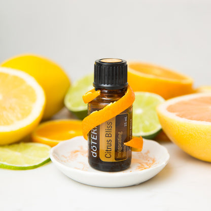 doTERRA Citrus Bliss Essential Oil Invigorating Blend - 15 ml (2 Pack)