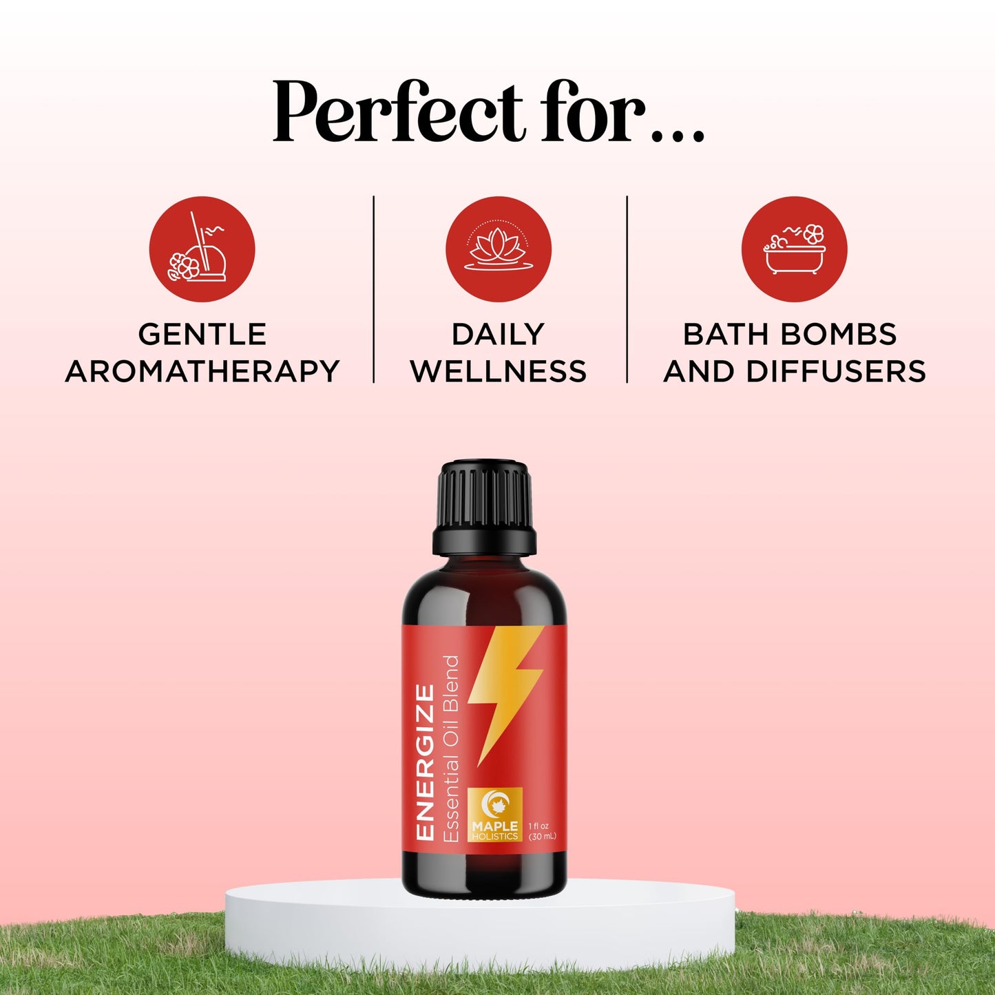 Citrus Oils Diffuser Blend – Energizing Lemon, Orange & Lime