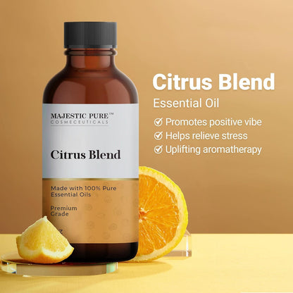 Majestic Pure Citrus Essential Oil Blend - 100% Pure & Natural | 1oz