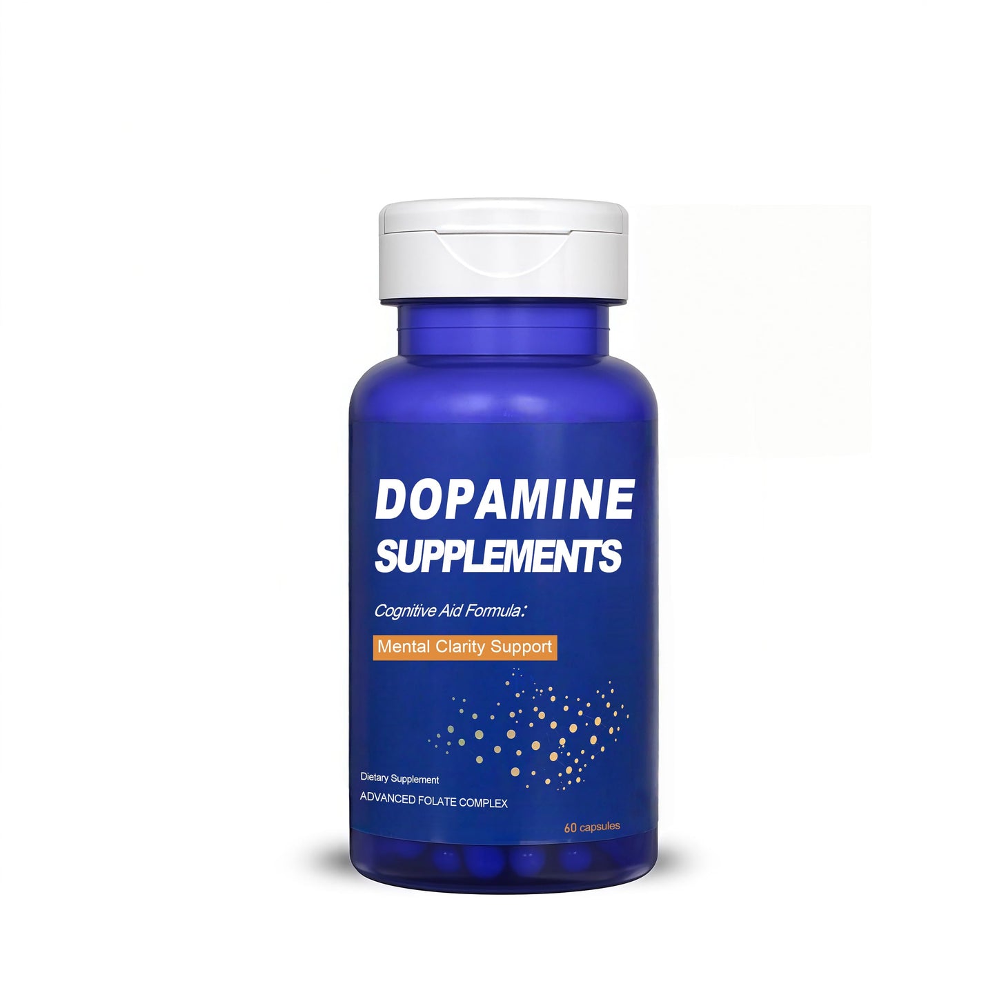 CJMJIM Dopamine Brain Food - 60 Veg Capsules | Natural Neurotransmitter Support for Mental Alertness | Promotes Dopamine Production with L-Phenylalanine & L-Tyrosine