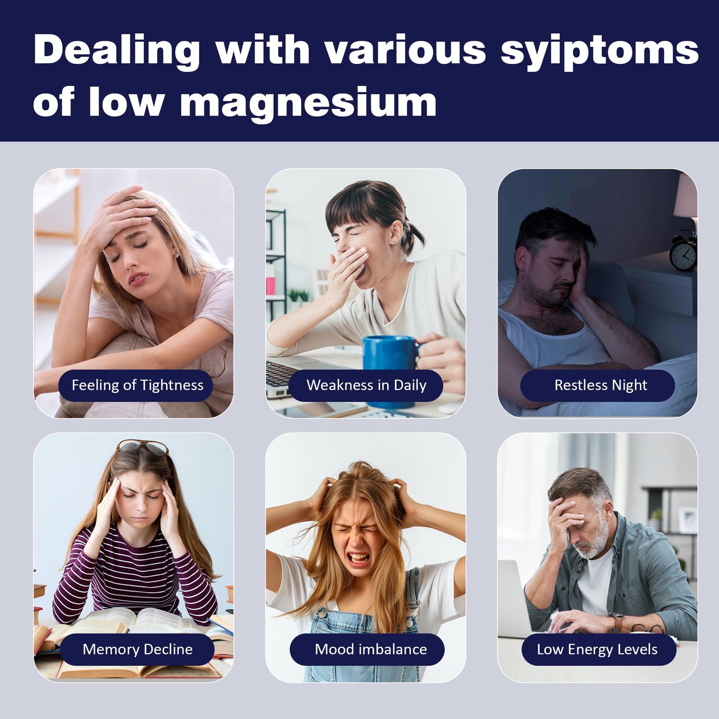 CKPCKP 14-in-1 Magnesium Gummies with Ashwagandha, L-Theanine, Vitamin D3 & Zinc – Magnesium Glycinate for Women – 60 Gummies