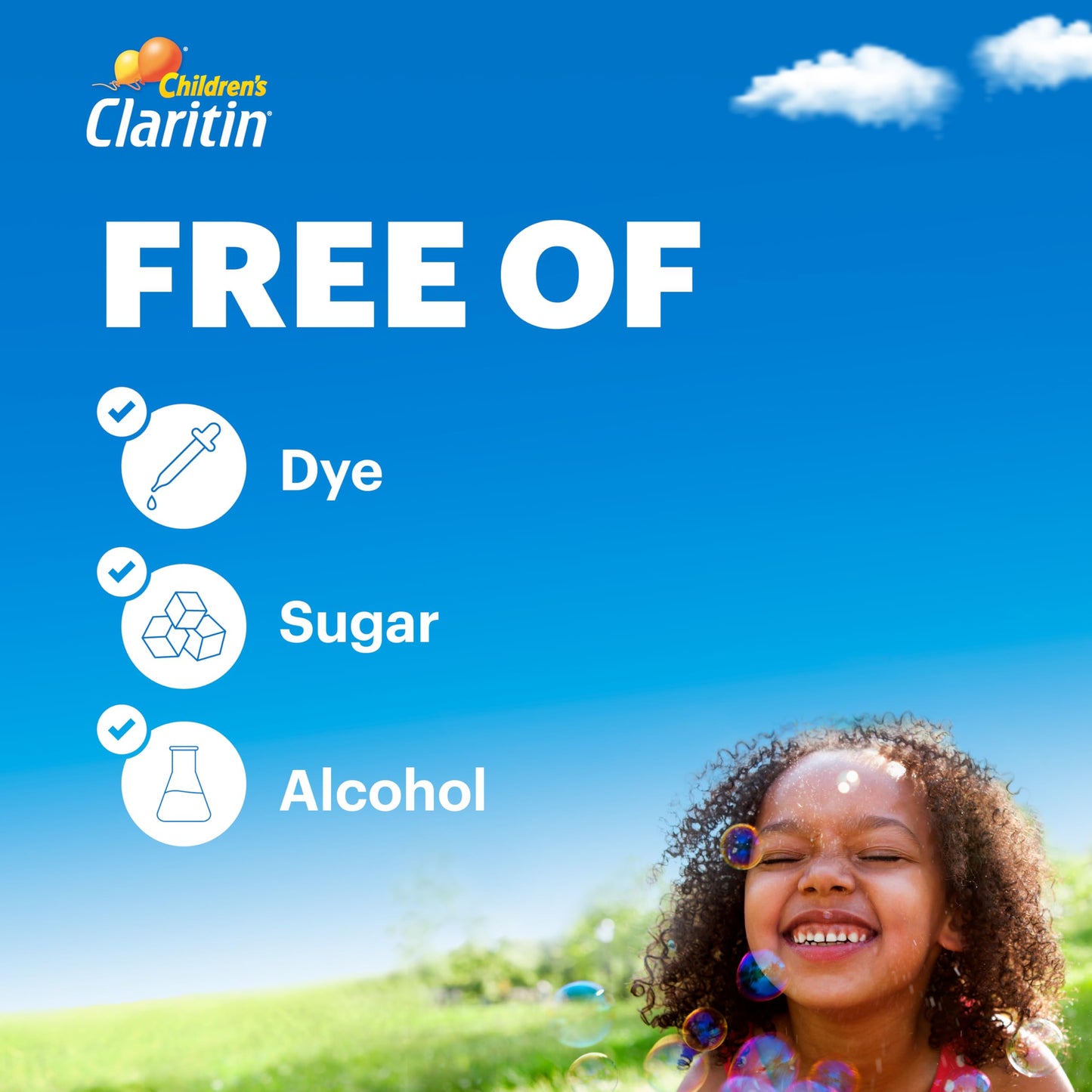 Claritin Children’s Allergy Medicine – 24-Hour Non-Drowsy Loratadine 5 mg (Grape, 8 oz)