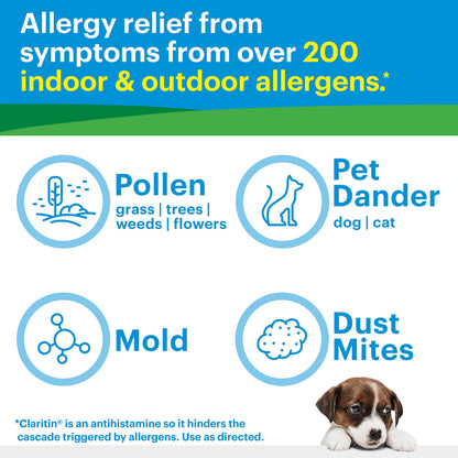 Claritin Allergy 24 Hour 10mg Tablets - 45 ct | Non-Drowsy, Fast Relief