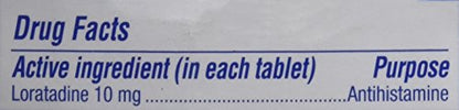 Claritin 24 Hour Allergy Relief | Non-Drowsy Loratadine Tablets, 70 Count