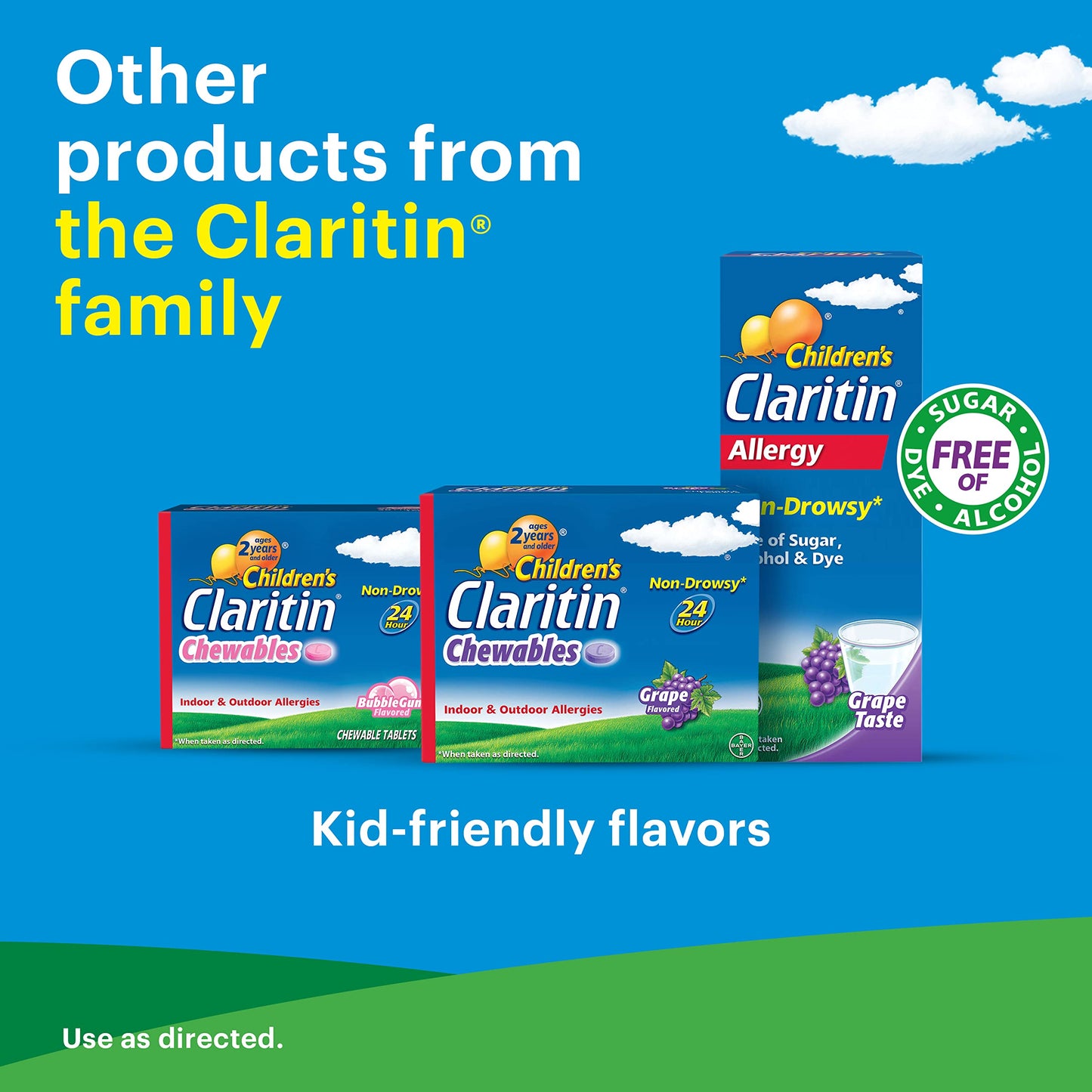 Claritin RediTabs 12 Hour Non-Drowsy Allergy Medicine | Loratadine 5 mg, 30 Count, Pack of 2